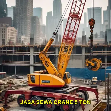 Sewa Mobil Crane 5 Ton